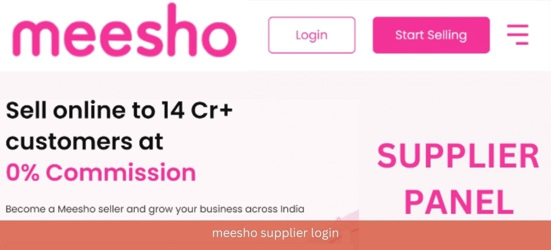 meesho supplier login