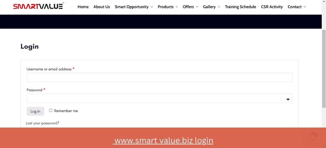 www.smart value.biz login